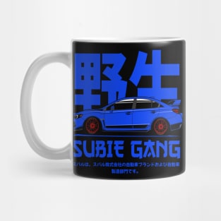 Subie gang blue Mug